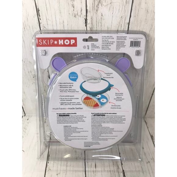 Skip Hop plate & bowl - Picture 3 of 3